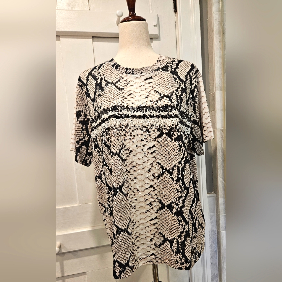 Escada Sport Python Print Tee